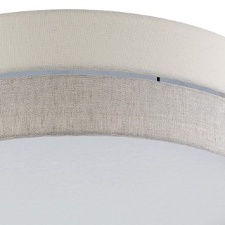 Plafonnier Eco 4 lumières – blanc – en métal – style scandinave