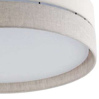 Plafonnier Eco 4 lumières – blanc – en métal – style scandinave