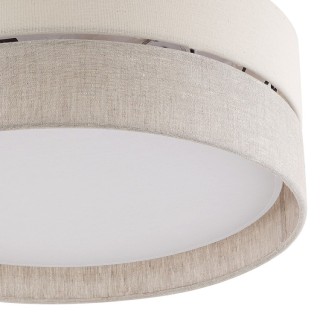 Plafonnier Eco 4 lumières – blanc – en métal – style scandinave