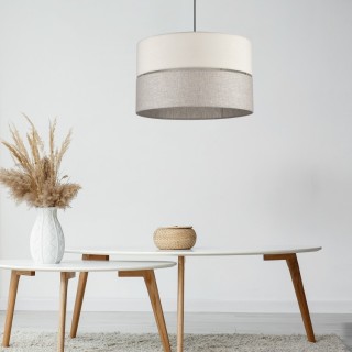 Suspension Eco 3 lumières – noir – en bois – style scandinave
