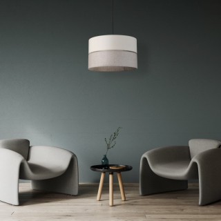 Suspension Eco 3 lumières – noir – en bois – style scandinave