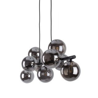Suspension Estera – noir – en métal – style moderne et chic