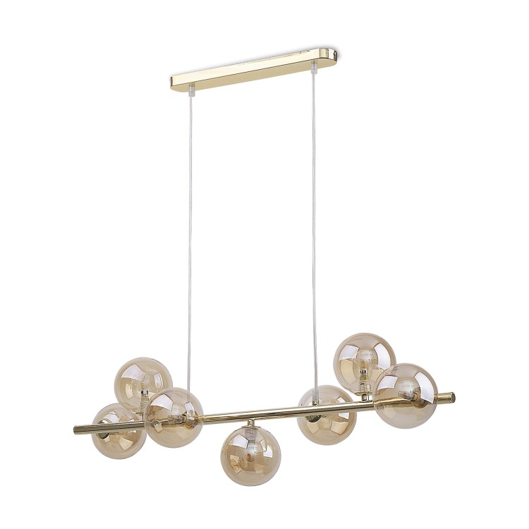 Suspension Estera – doré – en métal – style moderne et chic