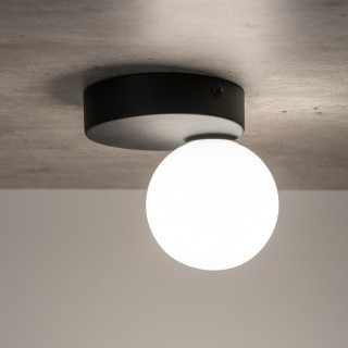 Plafonnier Bianca 1 lumière – noir – en métal – style moderne