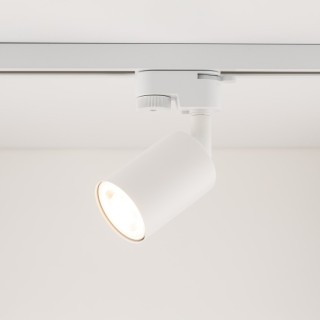 Spot sur rail Tracer 1 lumière – blanc – en métal – style moderne