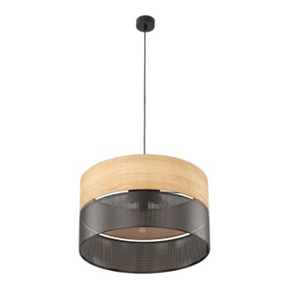 Suspension Nicol 3 lumières – noir – en plastique – style moderne