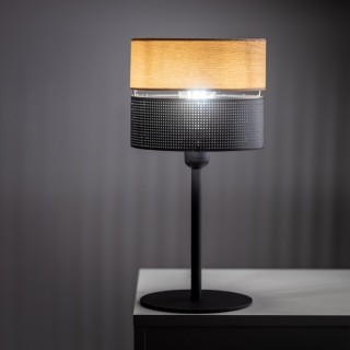 Veilleuse Nicol 1 lumière – noir – en métal – style moderne