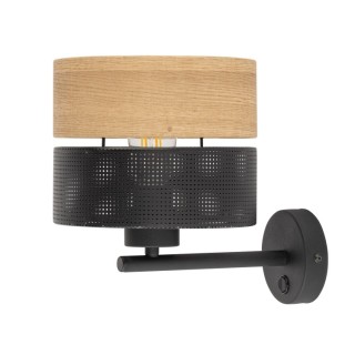 Applique murale Nicol 1 lumière – noir – en métal – style moderne