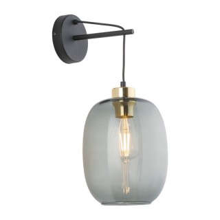 Lampe à poser Delta 1 lumière – noir – en métal – style moderne et chic