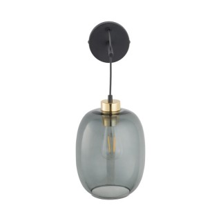 Lampe à poser Delta 1 lumière – noir – en métal – style moderne et chic