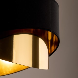 LAMPE SUSPENDUE NOIRE GRANT 1