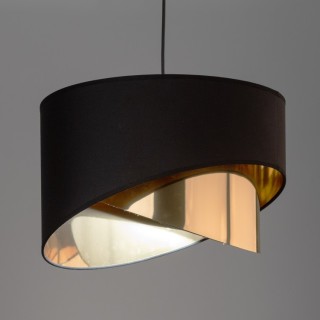 LAMPE SUSPENDUE NOIRE GRANT 1