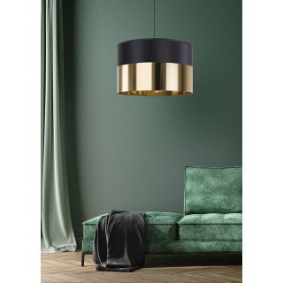 Suspension Londyn 1 lumière – noir – en métal – style moderne et chic