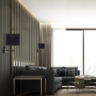 Lampe à poser Lord 1 lumière – doré & noir – en métal – style classique et chic