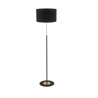 Lampadaire Lord 1 lumière – doré & noir – en métal – style classique et chic
