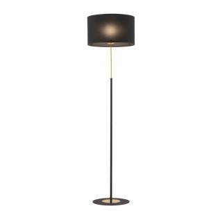 Lampadaire Lord 1 lumière – doré & noir – en métal – style classique et chic
