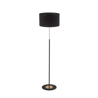 Lampadaire Lord 1 lumière – doré & noir – en métal – style classique et chic
