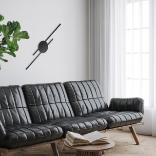 Lampe à poser Java 2 lumières – noir – en métal – style moderne