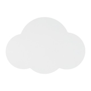 Applique murale Cloud 2 lumières – blanc – en métal – style moderne