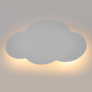Applique murale Cloud 2 lumières – blanc – en métal – style moderne