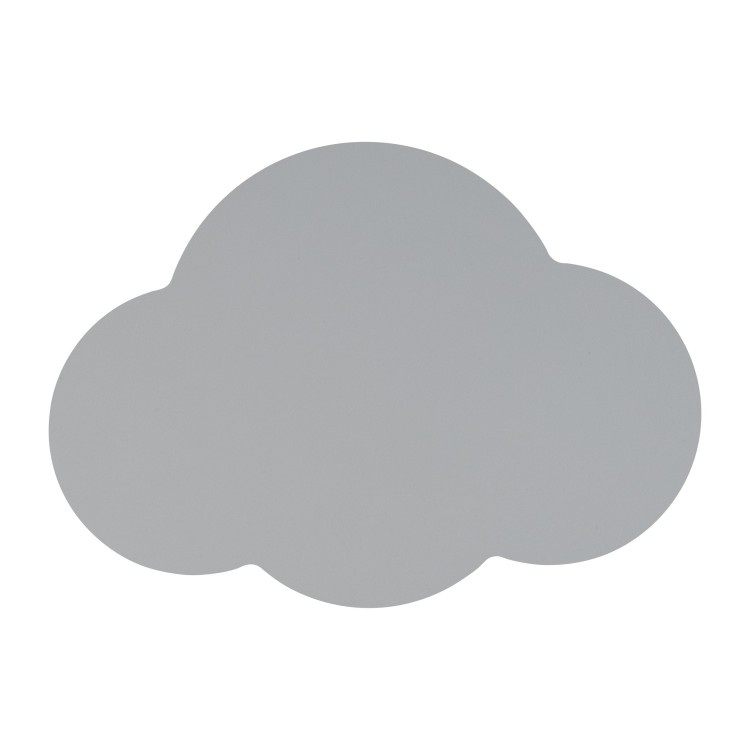 Lampe à poser Cloud 2 lumières – gris – en métal – style moderne