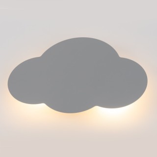 Lampe à poser Cloud 2 lumières – gris – en métal – style moderne