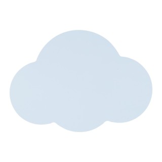 Applique murale Cloud 2 lumières – bleu & blanc – en métal – style moderne