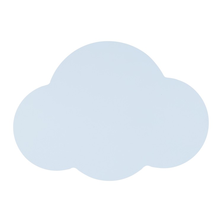 Applique murale Cloud 2 lumières – bleu & blanc – en métal – style moderne
