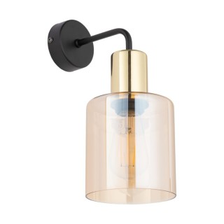 Lampe à poser Sierra 1 lumière – doré & noir – en métal – style moderne