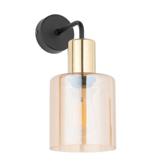Lampe à poser Sierra 1 lumière – doré & noir – en métal – style moderne