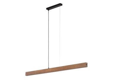 LAMPE SUSPENSION LED TEO EN NOYER 1260