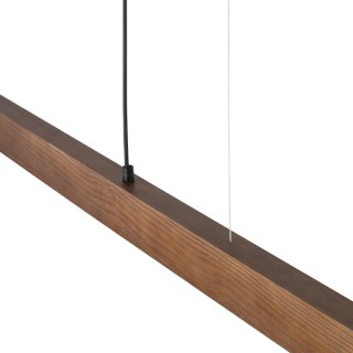 LAMPE SUSPENSION LED TEO EN NOYER 1260