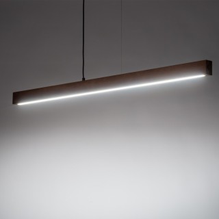 LAMPE SUSPENSION LED TEO EN NOYER 1260
