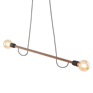 LAMPE SUSPENDUE HELIX EN BOIS DE NOYER 2