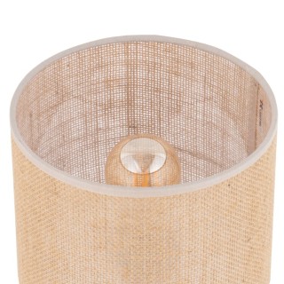 Veilleuse Juta 1 lumière – noir – en métal – style bohème