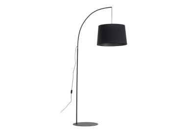 Lampadaire Orta 1 lumière – noir – en métal – style moderne