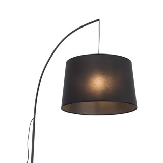 Lampadaire Orta 1 lumière – noir – en métal – style moderne
