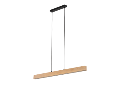 Suspension Teo – en métal et bois – style moderne