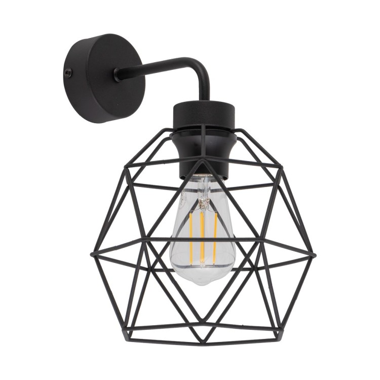 Lampe à poser Galaxy 1 lumière – noir – en métal – style moderne