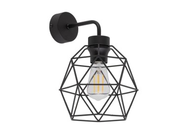 Lampe à poser Galaxy 1 lumière – noir – en métal – style moderne