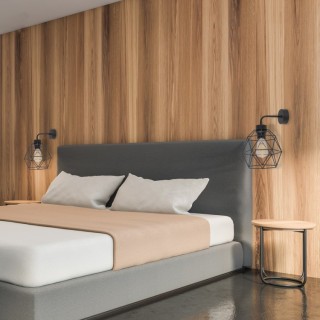 Lampe à poser Galaxy 1 lumière – noir – en métal – style moderne