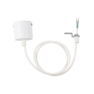 Luminaire Tracer – blanc – en métal – style moderne et loft