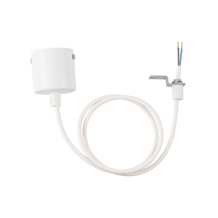 Luminaire Tracer – blanc – en métal – style moderne et loft