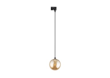 TRACER SUSPENSION EN VERRE NOIR AMBRE 1 G9