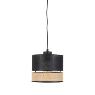 Suspension Paglia 1 lumière – noir – en métal – style moderne