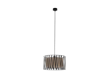 Suspension Harmony 1 lumière – noir – en plastique – style moderne