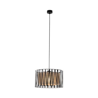 Suspension Harmony 1 lumière – noir – en plastique – style moderne