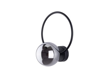 Applique murale Anabelle 1 lumière – noir – en métal – style moderne