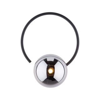 Applique murale Anabelle 1 lumière – noir – en métal – style moderne