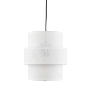 LAMPE SUSPENSION BLANCHE CALISTO 1 200